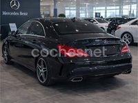 Usado Mercedes CLA220 AMG line 177 CV (130 kW) 2016 Negro Berlina