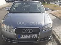 Usado Audi A4 Cabriolet 200 CV (147 kW) 2006 Gris / plata Descapotable