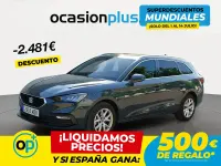 Usado Seat Leon Style 116 CV (85 kW) 2025 Azul Familiar