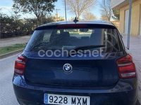 Usado BMW 118 143 CV (105 kW) 2012 Azul Utilitario