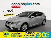 Usado Seat Leon Style 110 CV (80 kW) 2018 Gris