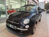 Usado Fiat 500C Lounge 69 CV (50 kW) 2010 Negro Descapotable