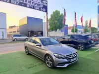 Usado Mercedes C220 Avantgarde 170 CV (125 kW) 2015 Gris / plata Berlina