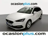 Usado Seat Leon ST Style 131 CV (96 kW) 2023 Blanco Familiar