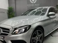 Usado Mercedes C220 170 CV (125 kW) 2017 Gris / plata Berlina