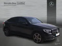 Usado Mercedes GLC220 AMG line 194 CV (142 kW) 2022 Negro obsidiana SUV