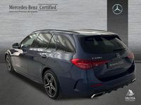 Usado Mercedes C220 AMG line 200 CV (147 kW) 2024 Azul Familiar