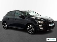 Usado Peugeot 208 Allure 100 CV (73 kW) 2025 Negro Utilitario