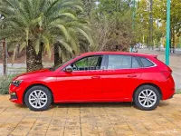 Usado Skoda Scala Monte Carlo 115 CV (84 kW) 2021 Rojo Utilitario