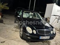 Usado Mercedes E320 Avantgarde 224 CV (164 kW) 2003 Azul Berlina