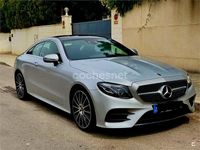Usado Mercedes E220 194 CV (142 kW) 2019 Gris / plata Coupe