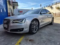 Usado Audi A8 Premium 350 CV (257 kW) 2013 Gris / plata Berlina