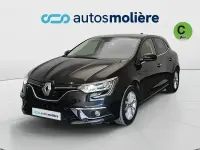 Usado Renault Mégane Intens 100 CV (73 kW) 2017 Negro Berlina