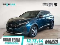 Usado Peugeot 3008 Allure 131 CV (96 kW) 2024 Azul SUV