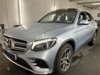 Usado Mercedes GLC250 AMG line 211 CV (155 kW) 2017 Gris / plata SUV