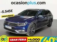 Usado VW Passat Alltrack 220 CV (161 kW) 2018 Azul Familiar
