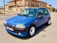 Usado Peugeot 106 Sport 75 CV (55 kW) 1998 Azul Utilitario