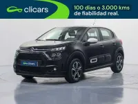 Käytetty Citroën C3 Feel 110 HP (80 kW) 2022 Musta Viistoperä