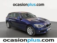Usado BMW 114 95 CV (69 kW) 2013 Azul Utilitario