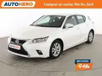 Usado Lexus CT200h 136 CV (100 kW) 2016 Blanco Berlina