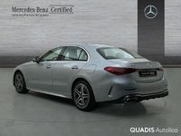 Usado Mercedes C300e AMG line 313 CV (230 kW) 2024 Plata hightech