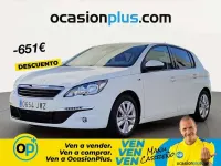 Usado Peugeot 308 Style 110 CV (80 kW) 2017 Blanco Utilitario