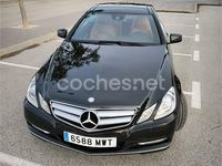 Usado Mercedes E250 204 CV (150 kW) 2012 Negro Coupe