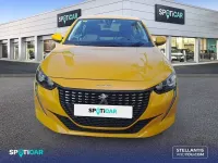 Usado Peugeot 208 Active 101 CV (74 kW) 2020 Amarillo Utilitario