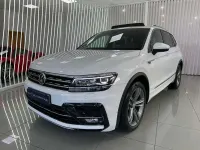 Begagnad VW Tiguan Allspace Sportline 189 HK (139 kW) 2018 Vit SUV