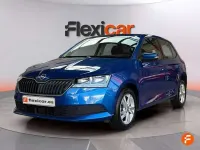 Occasion Skoda Fabia Ambition 75 PK (55 kW) 2019 Blauw Hatchback