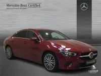 Usado Mercedes CLA200 150 CV (110 kW) 2021 Rojo Coupe