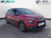Usado Citroën C3 Feel 83 CV (61 kW) 2021 Rojo Utilitario