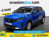 Usado Peugeot 3008 Active 131 CV (96 kW) 2021 Azul SUV