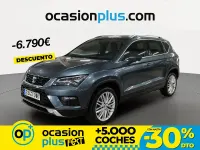 Usado Seat Ateca 4Drive 190 CV (139 kW) 2017 Gris SUV