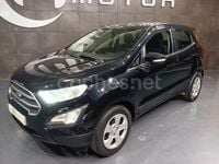 Usado Ford Ecosport Trend 100 CV (73 kW) 2018 Negro SUV