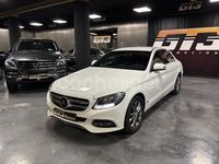Usado Mercedes C200 Avantgarde 136 CV (100 kW) 2014 Blanco Berlina