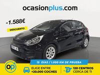 Usado Kia Rio 84 CV (61 kW) 2016 Negro Utilitario