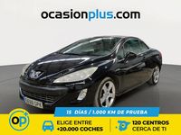 Usado Peugeot 308 CC 150 CV (110 kW) 2009 Negro Descapotable