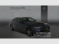 Usado Mercedes C220 AMG line 200 CV (147 kW) 2024 Azul sodalita (metalizado) Berlina