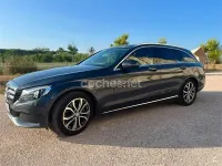 Usado Mercedes C220 170 CV (125 kW) 2015 Azul Familiar