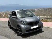 Usado Smart ForTwo Cabrio Prime 90 CV (66 kW) 2017 Gris / plata Descapotable