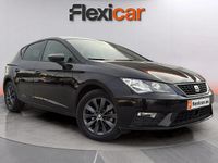 Usado Seat Leon Style 130 CV (95 kW) 2020 Negro Berlina
