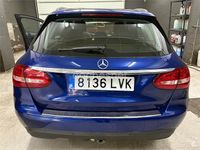 Usado Mercedes C200 170 CV (125 kW) 2018 Azul Familiar