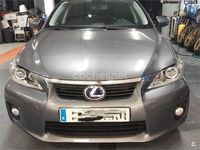 Usado Lexus CT200h 136 CV (100 kW) 2013 Gris / plata Berlina