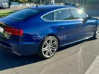 Usado Audi A5 Sportback S-Line 190 CV (139 kW) 2015 Azul Utilitario