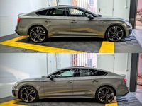 Usado Audi A5 Sportback S-Line 190 CV (139 kW) 2020 Gris / plata Utilitario