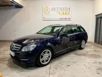 Usado Mercedes C220 170 CV (125 kW) 2010 Azul Familiar