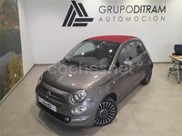 Usado Fiat 500C 69 CV (50 kW) 2017 Gris / plata Descapotable