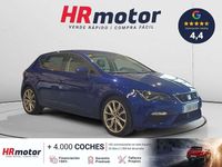 Usado Seat Leon FR 132 CV (97 kW) 2018 Azul Utilitario