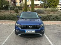 Usado VW T-Cross Advance 110 CV (80 kW) 2022 Azul SUV